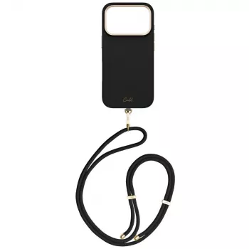 UNIQ Coehl Mirelle magnetska maskica za bežično punjenje za iPhone 17 Pro, ebanovina