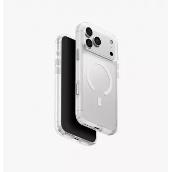UNIQ Clario Magclick prozirna maskica za bežično punjenje za iPhone 18 Pro Max / 17 Pro Max