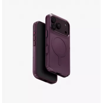 UNIQ Clario Eco Magclick maskica za bežično punjenje za iPhone 18 Pro/17 Pro – ljubičasta