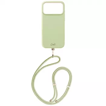 UNIQ Coehl Mirelle MagSafe maskica za iPhone 17 Pro Max – zelena s cvjetnim uzorkom