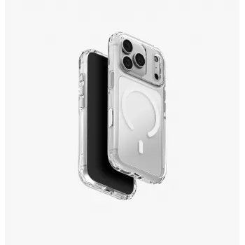 UNIQ LifePro Xtreme Magclick prozirna maskica za bežično punjenje za iPhone 18 Pro / 17 Pro