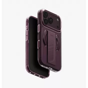 UNIQ Heldro Air MagClick futrola za bežično punjenje za iPhone 18 Pro / 17 Pro – bordo