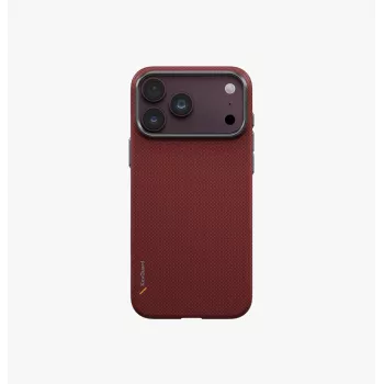 UNIQ Keva Edge MagClick futrola za bežično punjenje za iPhone 18 Pro Max / 17 Pro Max – crvena