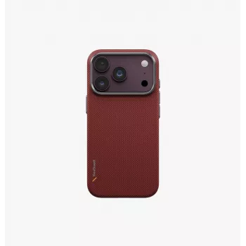 UNIQ Keva Edge MagClick futrola za bežično punjenje za iPhone 18 Pro / 17 Pro - crvena