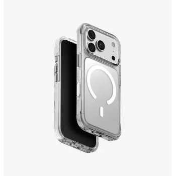 UNIQ Combat MagClick futrola za bežično punjenje za iPhone 18 Pro / 17 Pro - bijela