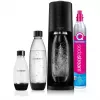 SodaStream Terra Megapack crni aparat za gaziranje vode s 3 boce i Quick Connect CO2 cilindrom