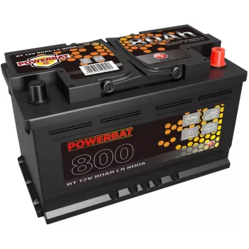POWERBAT L4 12V 80Ah AGM Start-Stop baterija