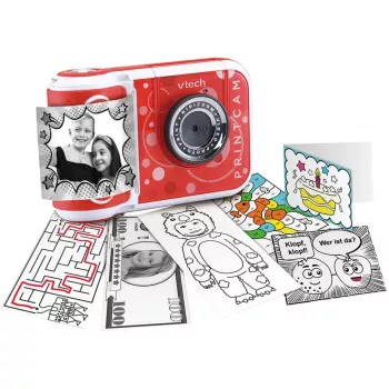 VTech KidiZoom Print Cam digitalni fotoaparat crveno-bijeli
