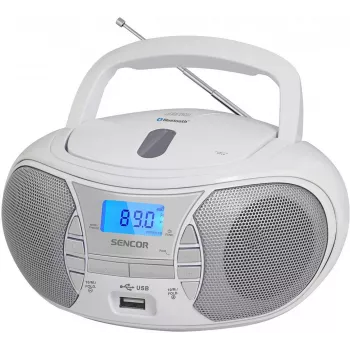 SENCOR SPT 2700WH CD/BT/MP3/USB/FM radio boombox bijeli