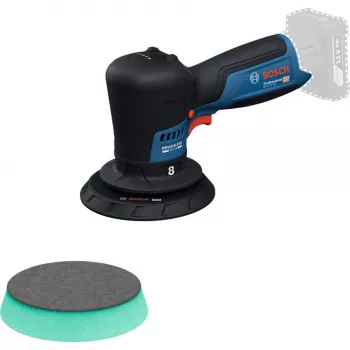 Bosch GPX 12V-125 Professional akumulatorski polir 06019L4100, 12 V, 125 mm, plavo-crni, Solo (bez baterije i punjača)