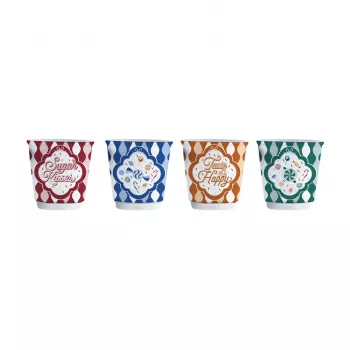 Bialetti NCANDY010 Mug Set, 4 pcs
