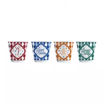 Bialetti NCANDY010 Mug Set, 4 pcs