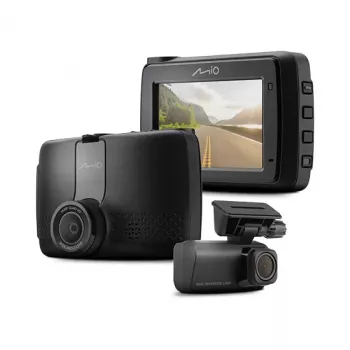 Mio MiVue 803WD Pro Dual HDR 2.5K GPS WIFI dash kamera s parkirnim kompletom