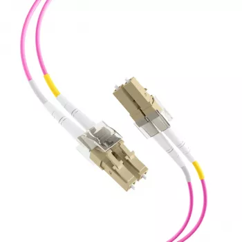 EFB-Elektronik optički patch kabel LC na LC OM4 Duplex, 40 m, LSZH, ljubičasti