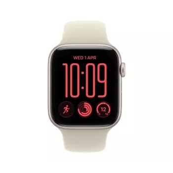 Apple Watch SE 3 GPS + Cellular 44 mm aluminijsko kućište Polarstern sa sportskom narukvicom pješčanom – M/L
