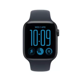 Apple Watch SE 3 GPS 40 mm kućište od aluminija Midnight sa sportskom narukvicom plavom - S/M
