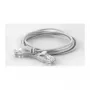 WANTEC Slim Cat6a U/UTP patch kabel RJ45, 2,8 mm, 1,5 m, bijeli