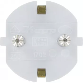 Kopp Schuko utikač, jednodijelno kućište, do 3x1,5 mm², 16A, 250V~, IP20 (16731N)