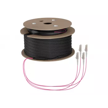 EFB optički glavni kabel OM4, 4 vlakna, LC-LC, 130 m, LSZH