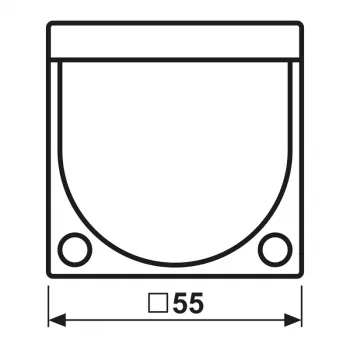 JUNG KNX automatski prekidač 2,20 m Universal A3281-1WW