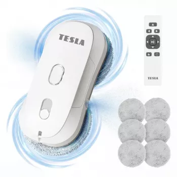 Tesla RoboStar W400 Pro robot za čišćenje stakla s rotirajućim krpama (ROBW400WHTPRO)