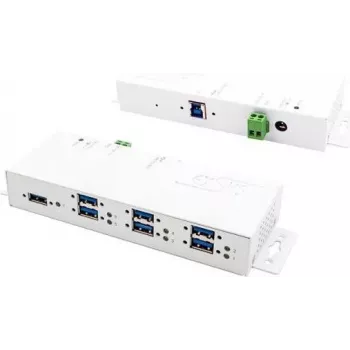 EXSYS EX-1189HMVS-3W USB 3.2 Gen 1 (3.1 Gen 1) Type-B koncentrator, bijeli