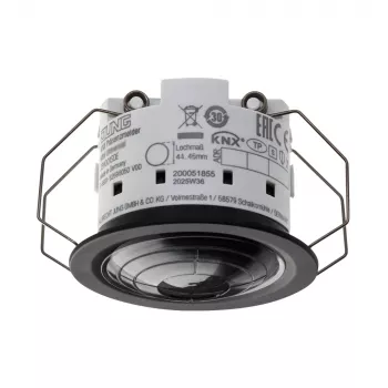 Jung KNX prisutnosni detektor Mini Standard s mjerenjem temperature, Secure IP (337001SDE)
