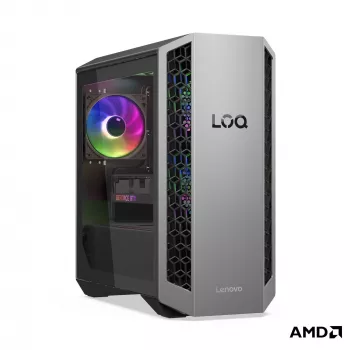 Lenovo LOQ Tower 26ADR10 stolno računalo - AMD Ryzen 7 8745HX, 32GB RAM, 1TB SSD, NVIDIA GeForce RTX 5050 8GB, Windows 11 Home