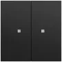 GIRA 517374 tasterska tipka 2-struka OneKNX System 70 crna (517374)