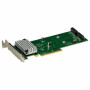 Supermicro AOC-SLG4-2H8M2-O 2-portna M.2 NVMe/SATA RAID 0/1 nosiva kartica, Low-Profile PCIe 4.0 x16