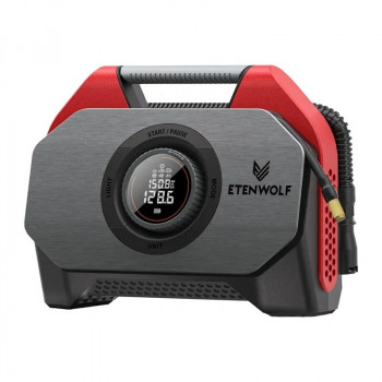 Etenwolf S6 SE bežična pumpa za gume, 11,03 bar, 15600 mAh, crvena