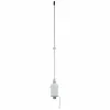 Albrecht Marine Masttop 3200 VHF brodska radio antena, cca 1 m, uklj. nosač, 18 m kabel, bijela (64130)