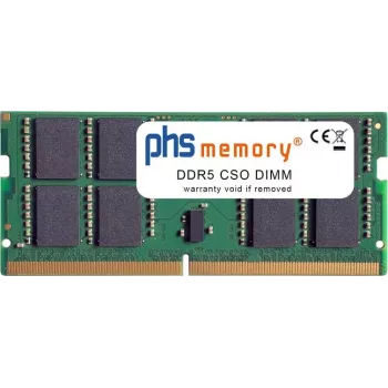 PHS-memory 32GB RAM radna memorija kompatibilna s Asus ExpertBook B3406CMA-LY0362X DDR5 CSODIMM 6400MHz PC5-51200S