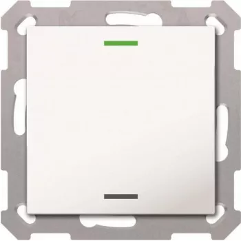 MDT TAL-5501002.02S KNX tipkalo Light55 1-strujno RGBW čisto bijelo sjajno neutralno Secure
