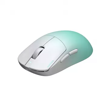 Hator Quasar 3 Ultima gaming miš, bijeli/mint (HTM761)