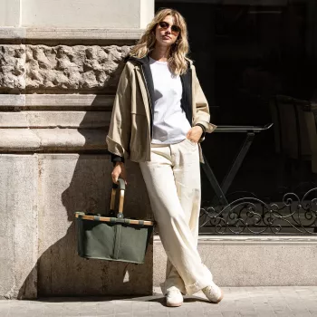 Reisenthel carrybag košara za kupovinu, umjetna vlakna, forest gold (BK5054)