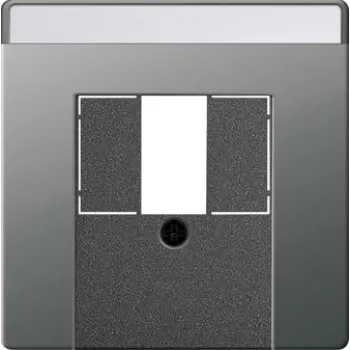 Gira poklopac BSF TAE/USB, nehrđajući čelik, 0876600