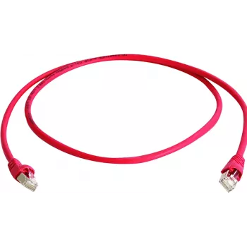 Telegärtner Cat6a S/FTP patch kabel, 6 m, crveni