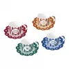 Bialetti Candyland set od 4 šalice s tanjurićima 80 ml