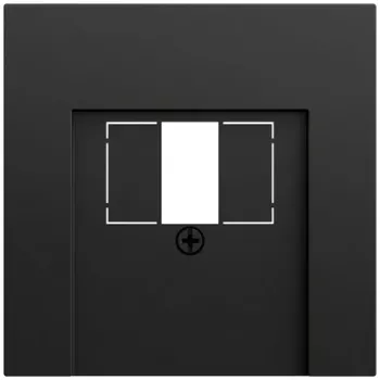 Gira 027674 poklopac TAE USB System 70, crni