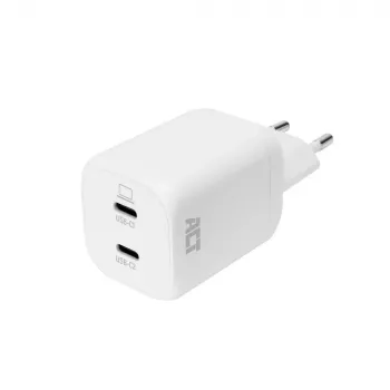ACT USB-C punjač 100W 2 porta s Power Delivery 3.2, PPS, AVS, QuickCharge i GaNFast