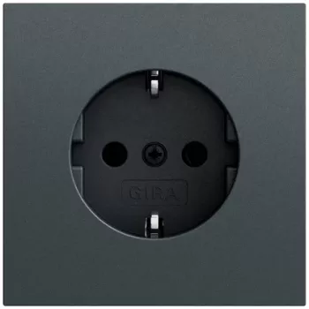 GIRA 418873 SCHUKO utičnica System 70, antracit