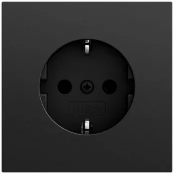 GIRA 418874 SCHUKO utičnica System 70 crna