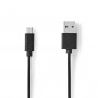Nedis USB-A kabel, 2 m