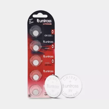 Uniross Batteries litijeva gumbasta baterija CR1225 3V - SP5, univerzalna baterija