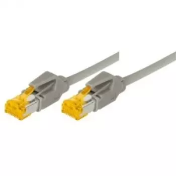 Tecline Cat6a S/FTP patch kabel RJ45, 2 m, sivi, LSZH