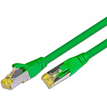 Wirewin Cat6a S/FTP patch kabel, 1,5 m, zeleni