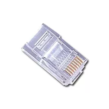 Gembird RJ45 konektor 8P8C, Cat 5e UTP, za punu žicu, 10 komada (PLUG3UP6/10)