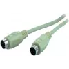 shiverpeaks BS78107-2 PS/2 kabel 1,8 m 6-Pin Mini-DIN, sivi