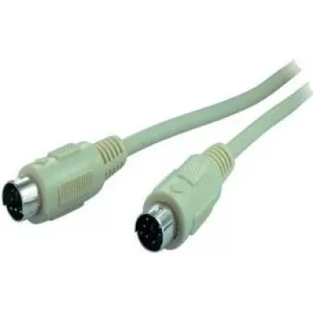 shiverpeaks BS78107-2 PS/2 kabel 1,8 m 6-Pin Mini-DIN, sivi